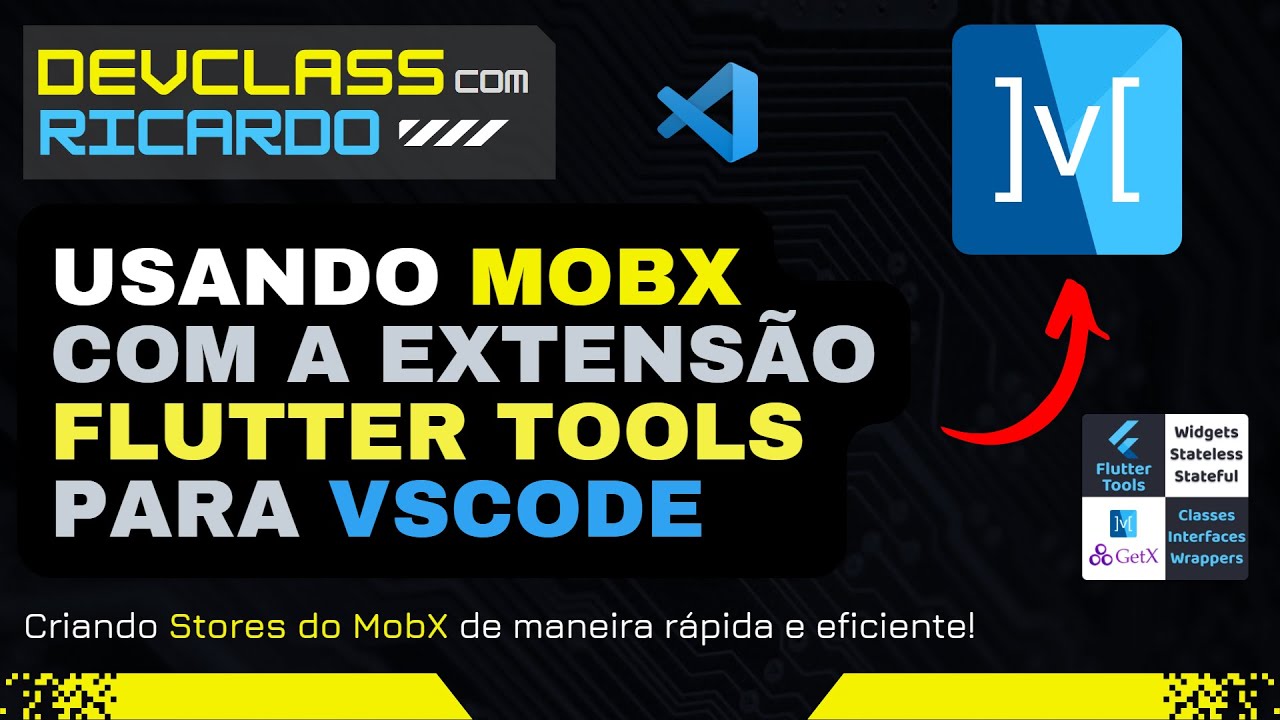 ✅ Como criar STORES do MobX utilizando a extensão FLUTTER TOOLS no Visual Studio Code?