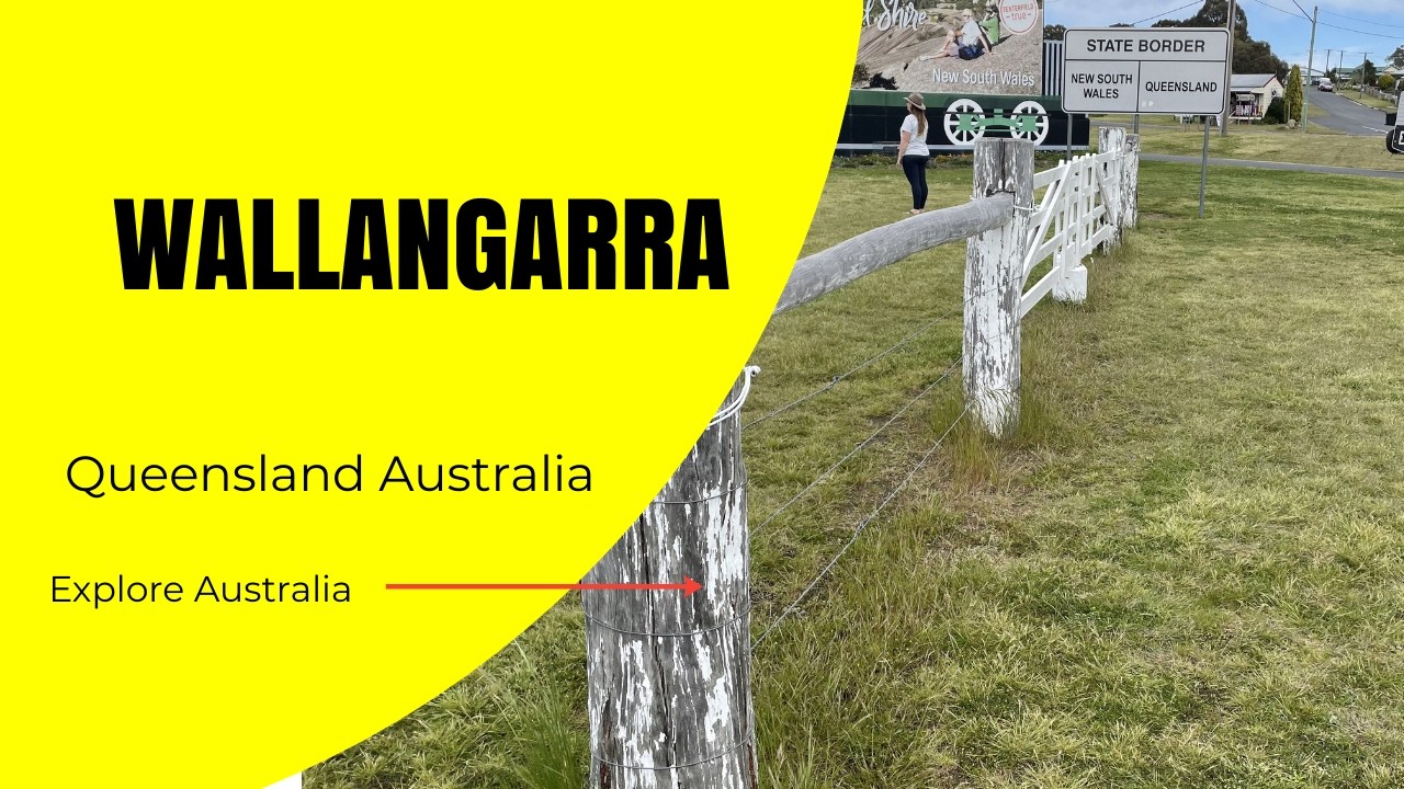 Exploring the town of Wallangarra Queensland, on the NSW Queensland Border