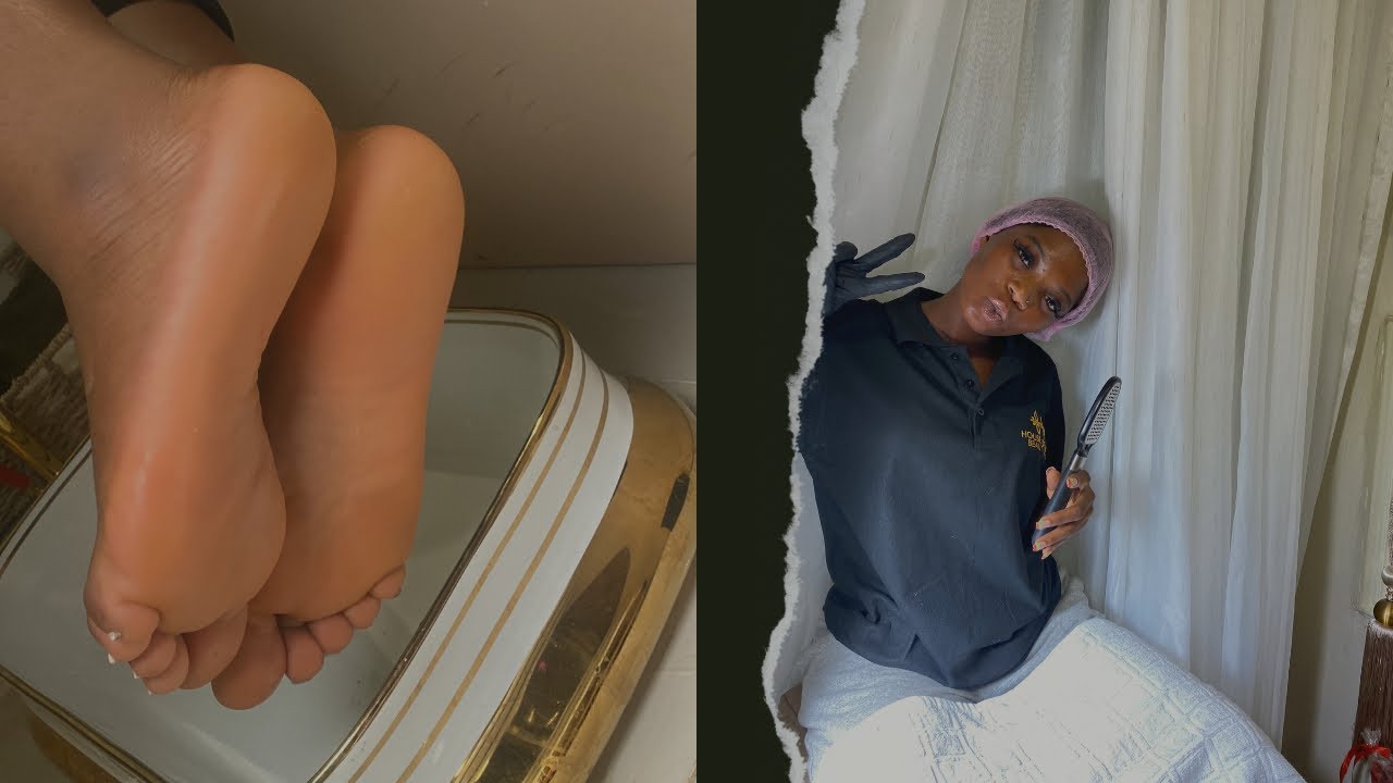 How I do jelly PEDICURE ( How the jelly forms)