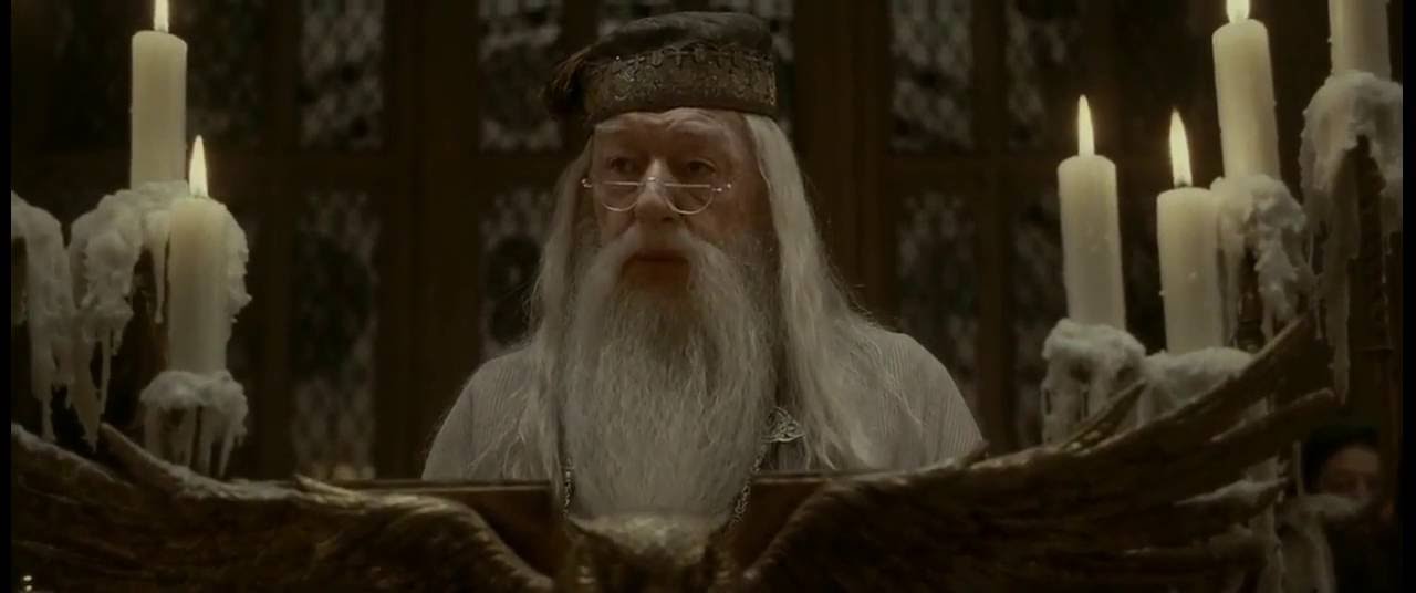 Harry Potter and the Half Blood Prince - Dumbledore's speech