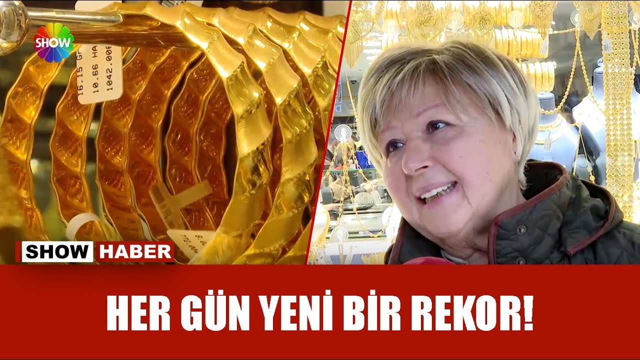 Altın rekora doymuyor!