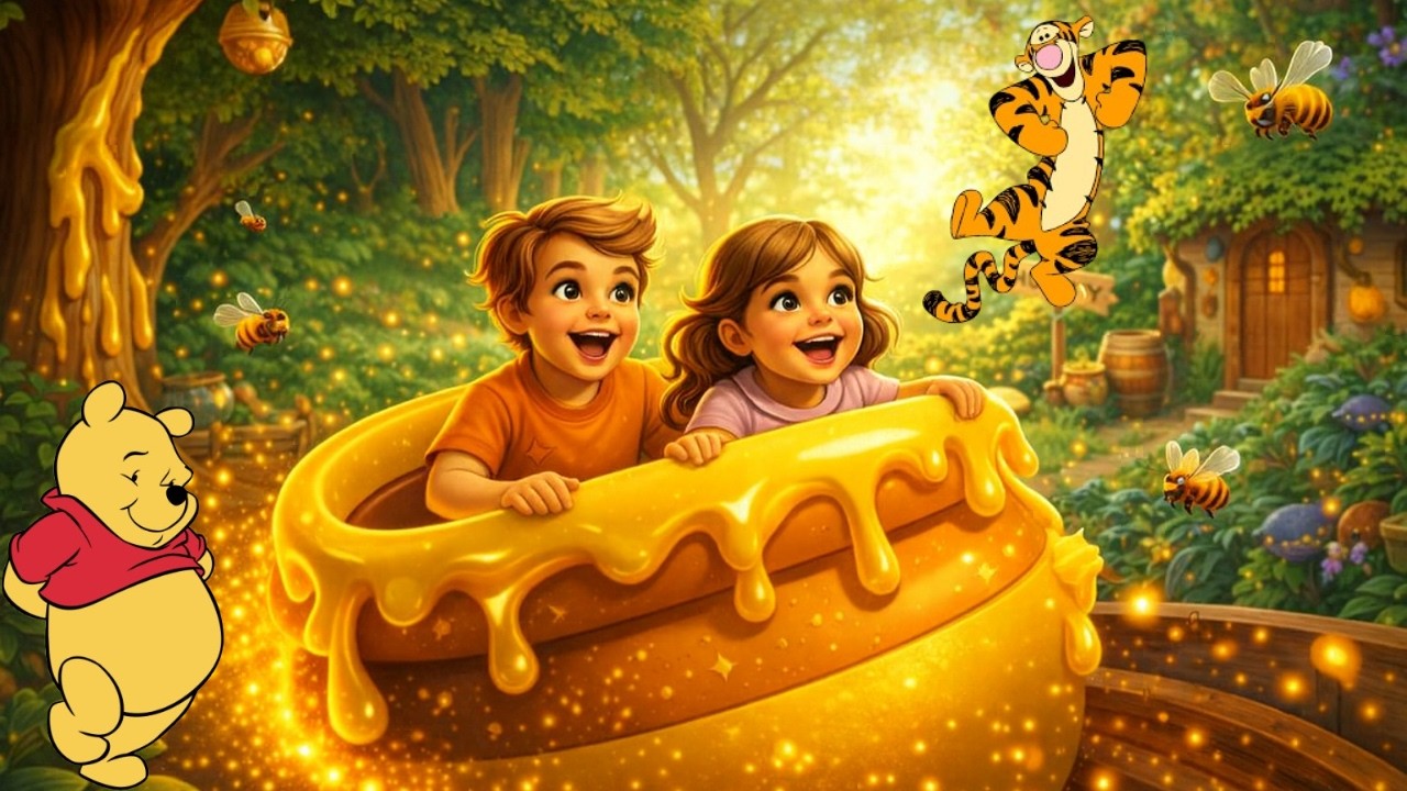 The Many Adventures of Winnie the Pooh | Magic Kingdom | 4K