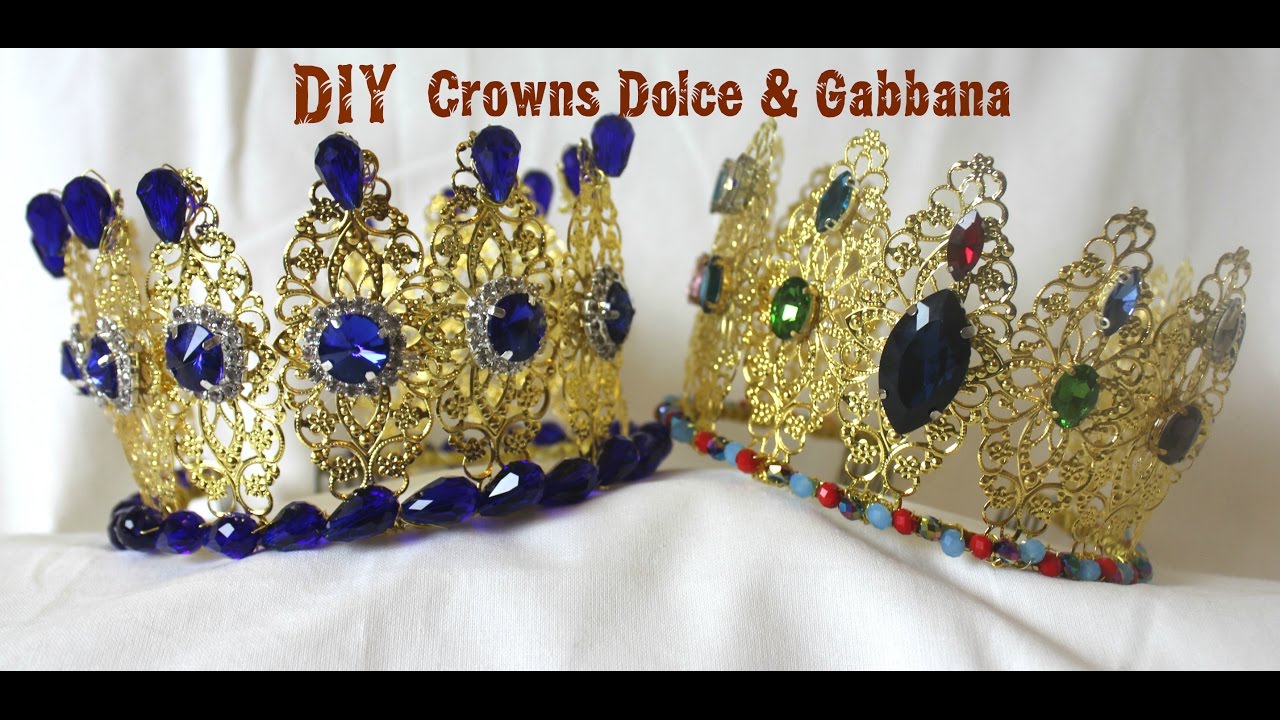 Tutorial: Dolce & Gabbana Crowns
