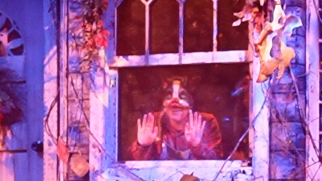 The Cat Lady of Crooked Lane Scare Zone #10 (HHN 34 Orlando)