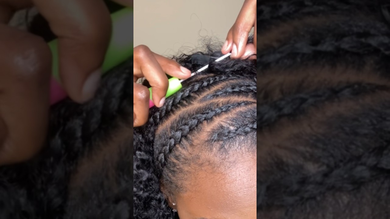 Hairstyles To Hide My Heat Damage Pt. 4 🌱 Follow For More 🤞🏾