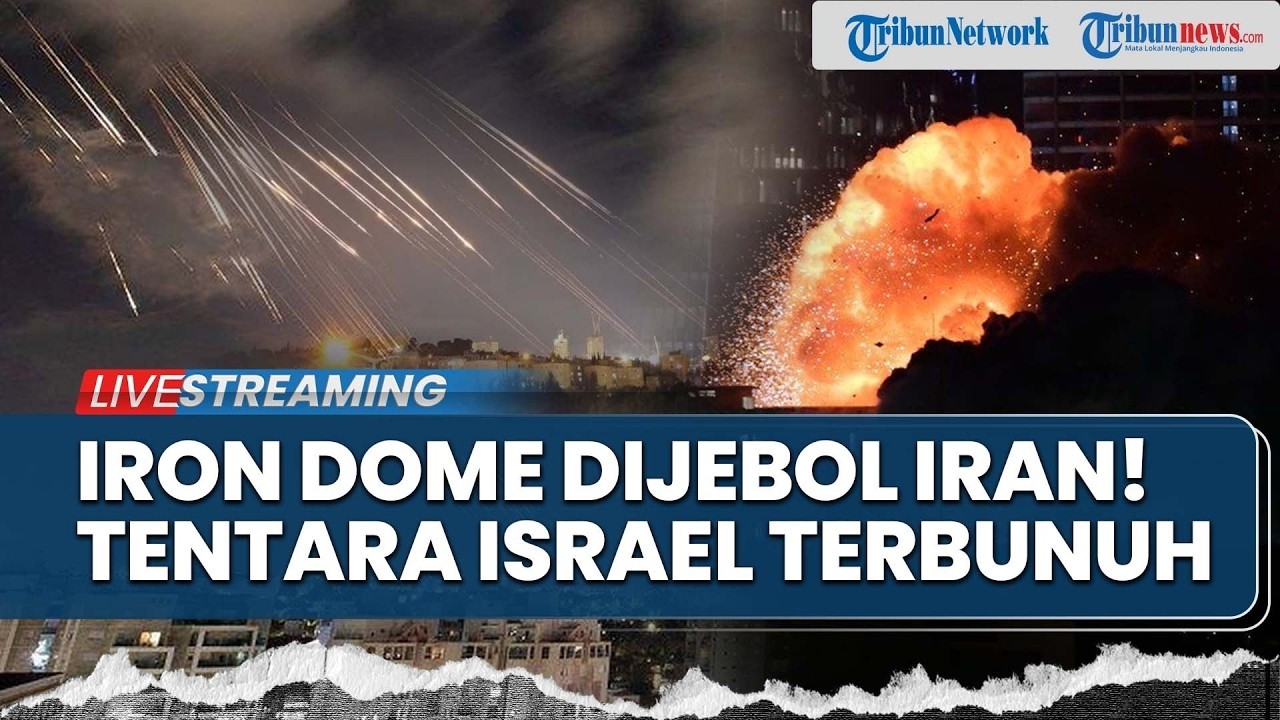 🔴Rudal dan Drone Iran Bombardir Markas Militer hingga Kemenhan Israel, 680 Tentara IDF Tewas