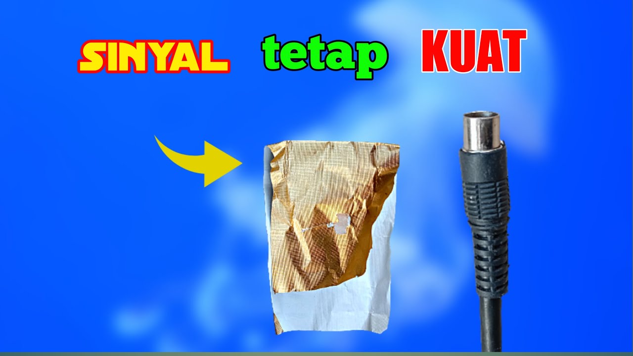 Pasang Jack Antena Tv atau STB Agar Siaran Digital Tidak Patah Patah