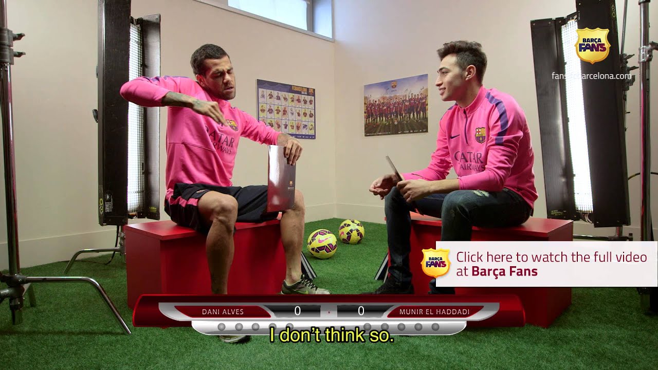 BAR&Ccedil;A FANS I FACE TO FACE: Alves vs. Munir - TEASER