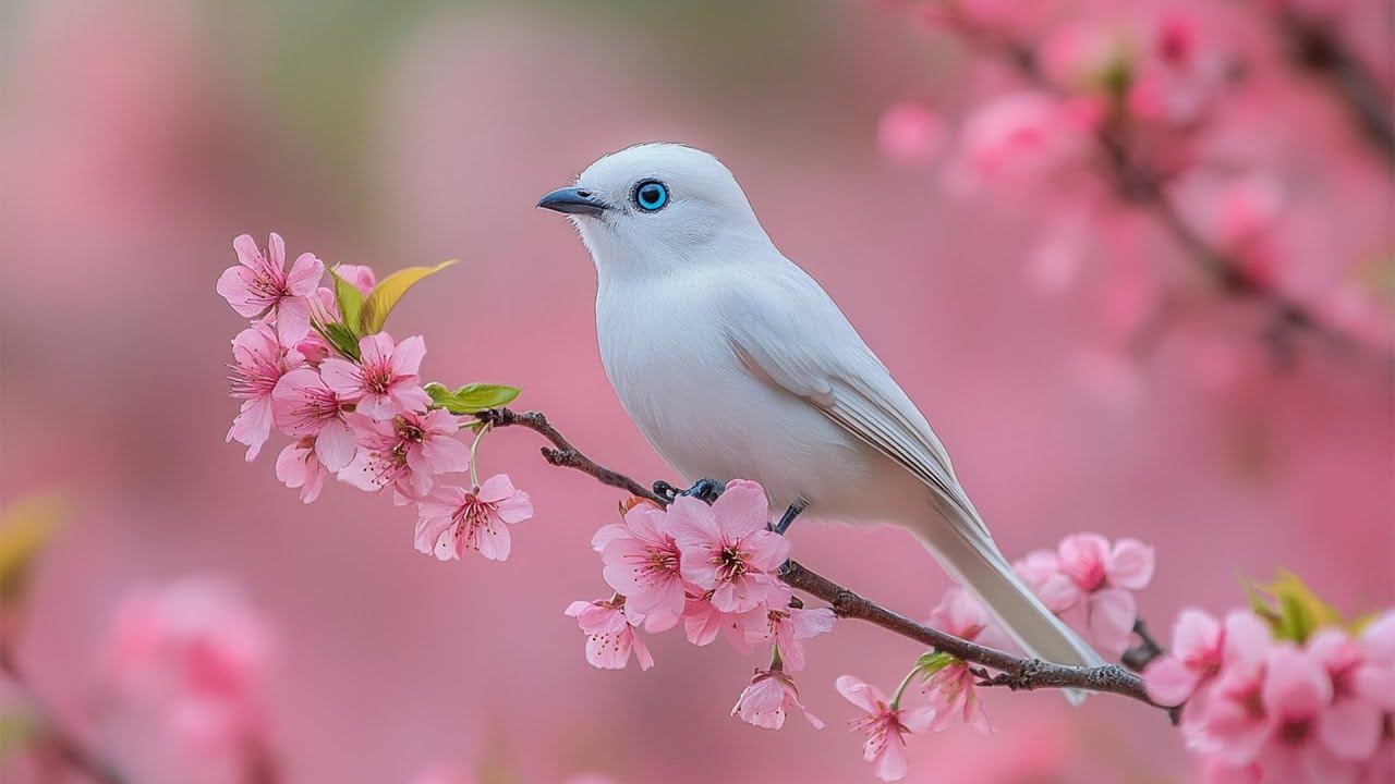 Spring Ambience with Bird Sounds & Piano 🌳 | Relaxing Music for Healing, Stress Relief & Peace