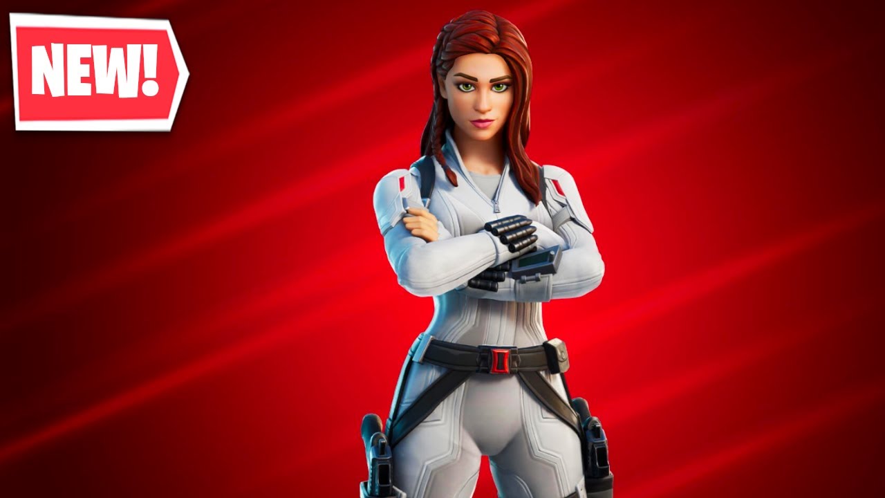 *NEW* BLACK WIDOW SKIN GAMEPLAY - NEW STYLE - FORTNITE BATTLE ROYALE