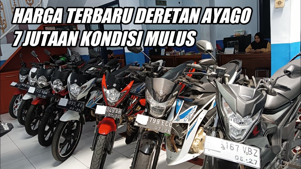 HARGA MOKAS SATRIA FU FUFI SONIC 7 JUTAAN KONDISI ISTIMEWA