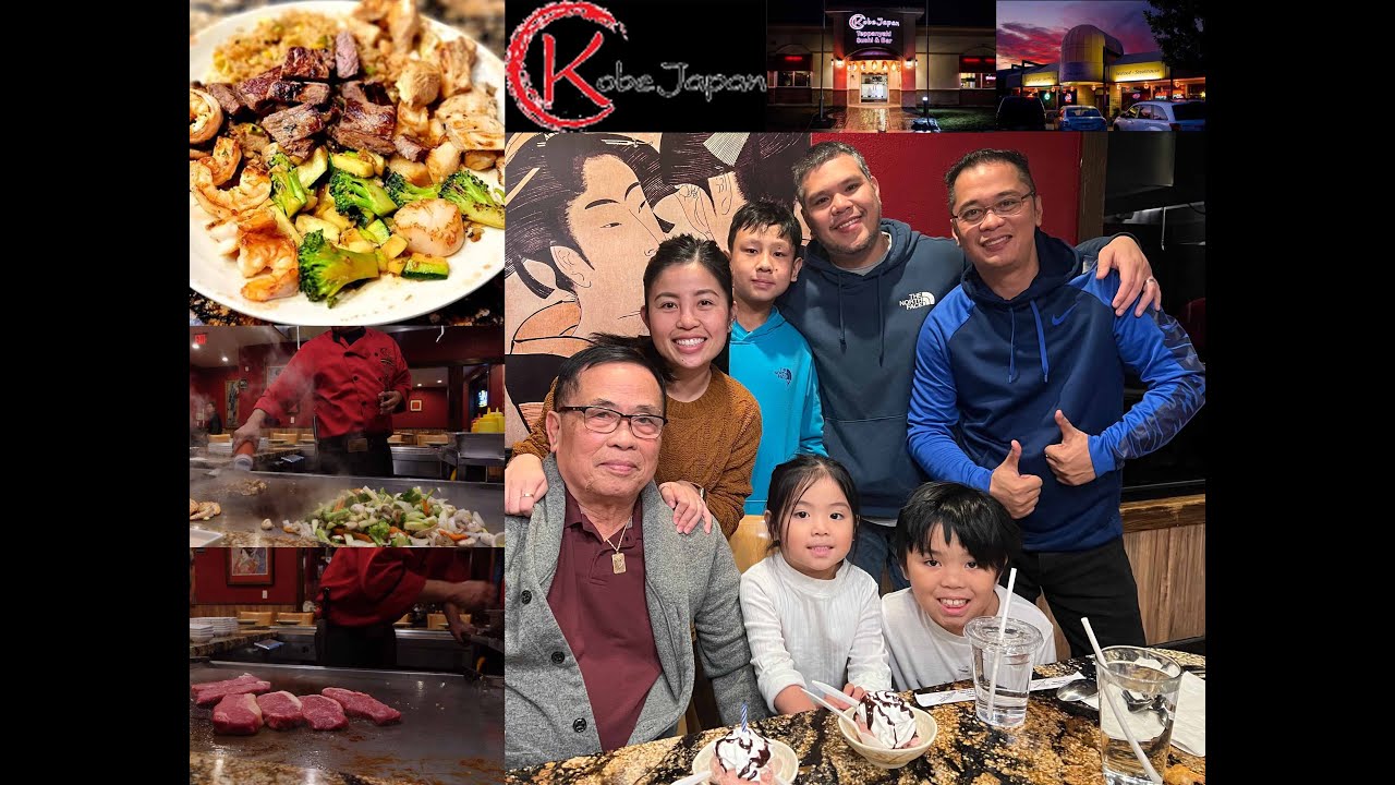 Kobe Japan Dinner at Pleasant Hill California