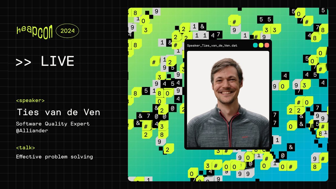 Ties van de Ven - Effective problem solving