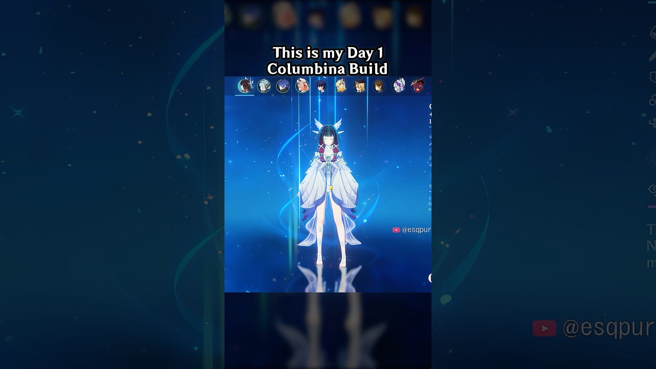 This is my Day 1 Columbina build