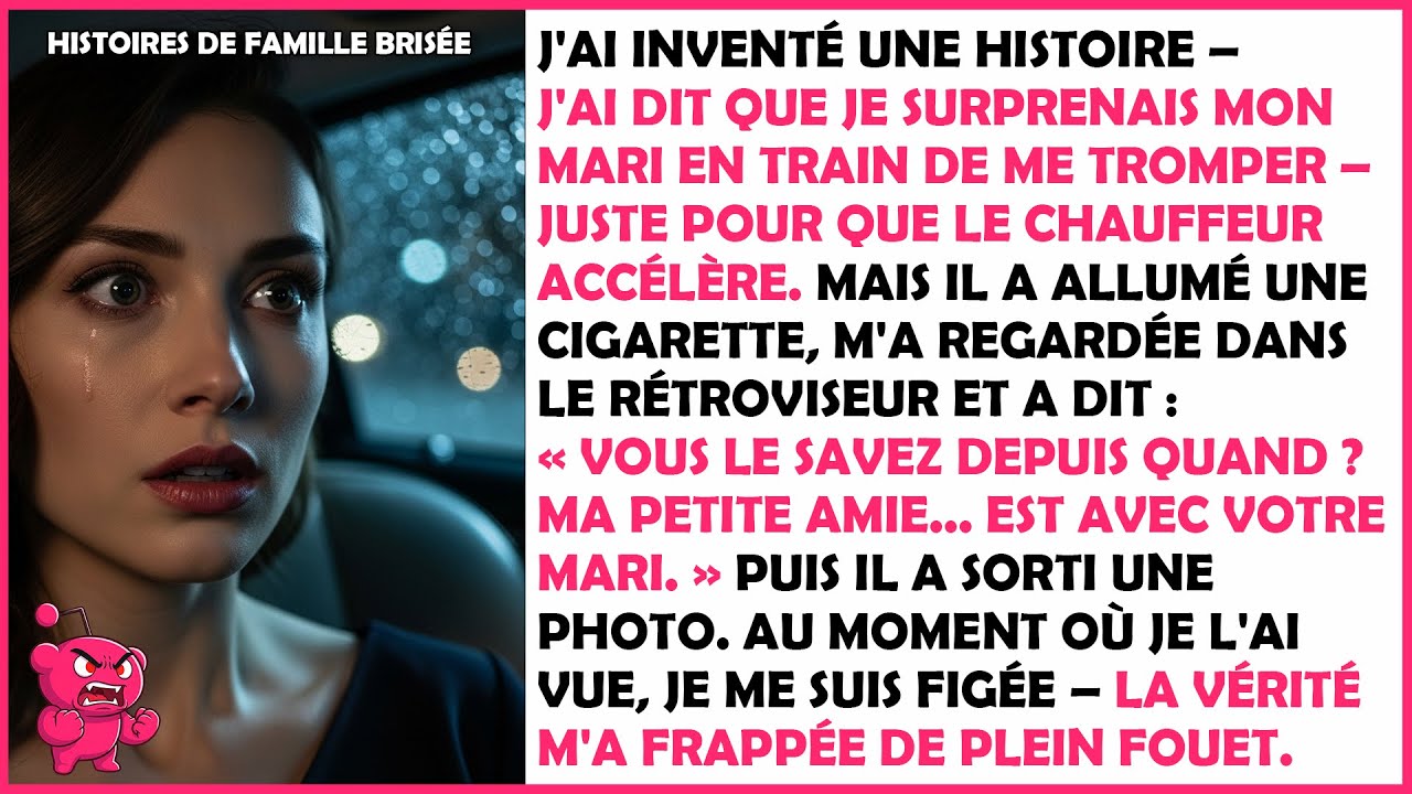 Mon mari m'a trompée avec son premier amour — mais c'est son petit ami qui m'a dit la vérité.