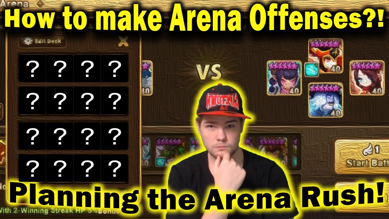How to make Arena Offenses!? Preparing for your next rush hour! Summoners war