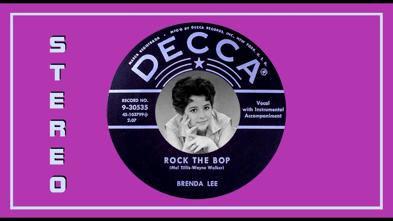 Brenda Lee - Rock The Bop  1957  (STEREO)