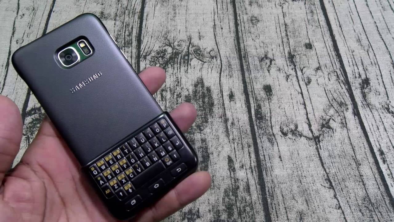 Samsung Galaxy S7 Edge Keyboard Case