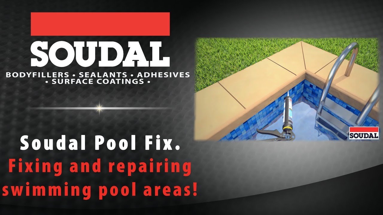 How to use the Soudal Pool Fix - For fixing and repairing swimming pool areas!😉
