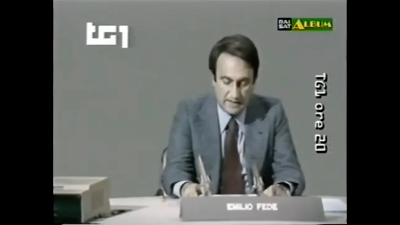 Aprile 1978 - Rapimento Moro - dai Tg 1