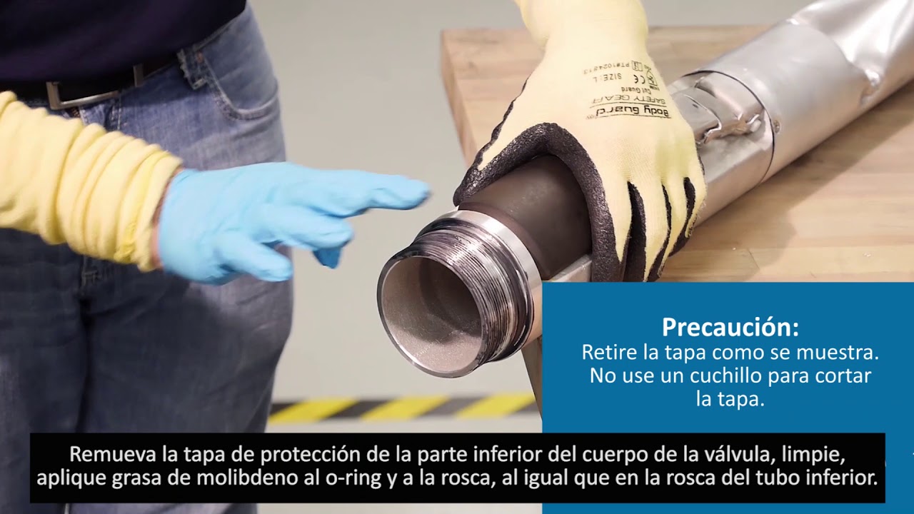 71SO Prevención de Sobre llenado Instalación de la Válvula