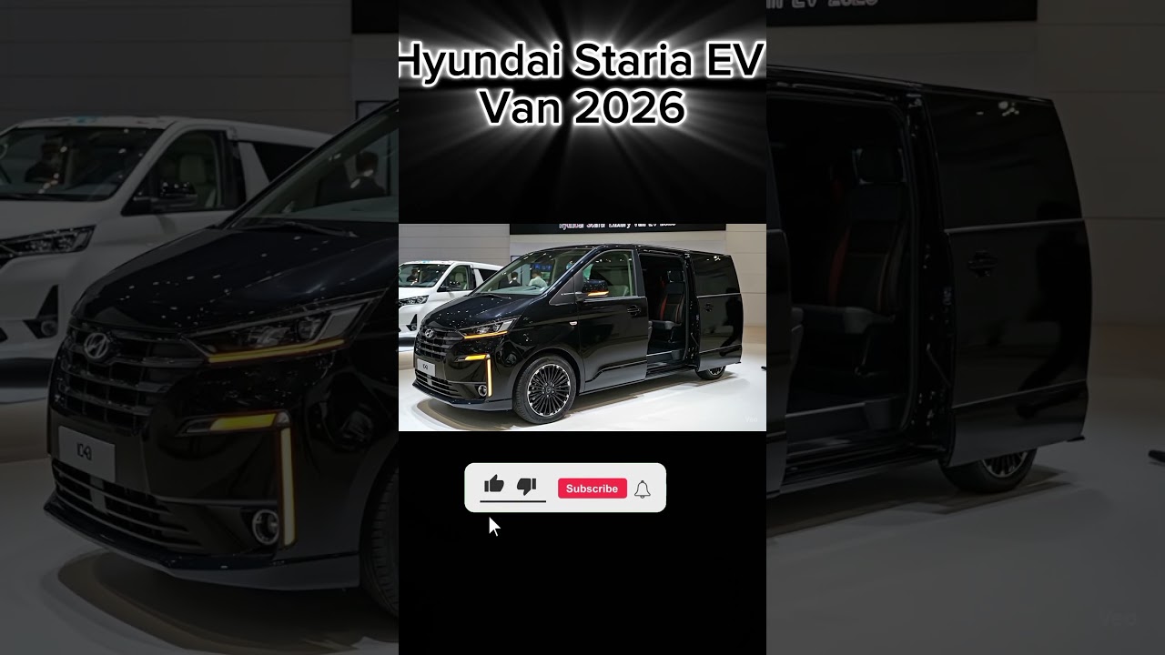 🚗 &ldquo;Hyundai Staria EV 2026: Family Van of the Future&rdquo; #suvreview