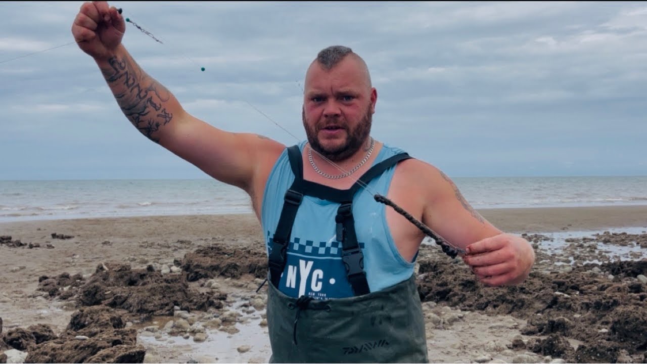 BEACH FISHING on the NORTH WALES COAST!