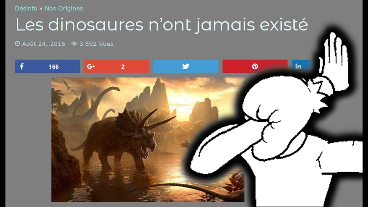 Les dinosaures n'ont jamais existé ! Debunkage et pénitence