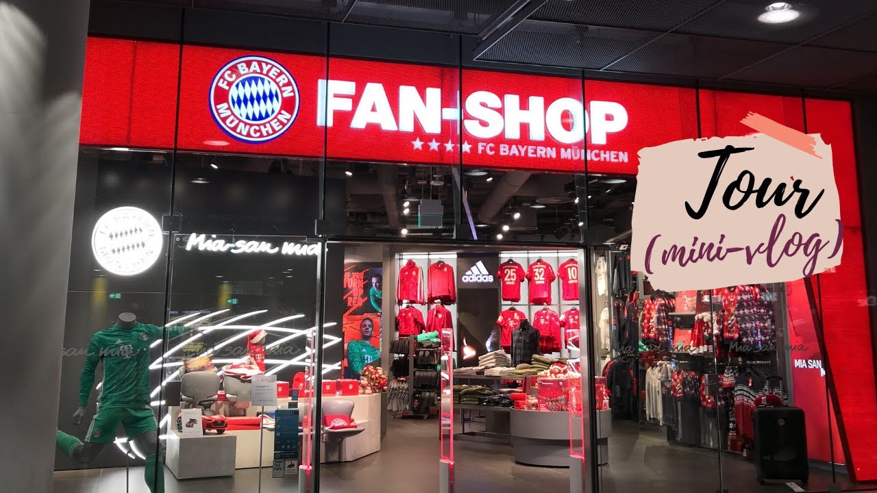 FC BAYERN FANSHOP MÜNCHEN FLUGHAFEN (MUNICH AIRPORT) TOUR