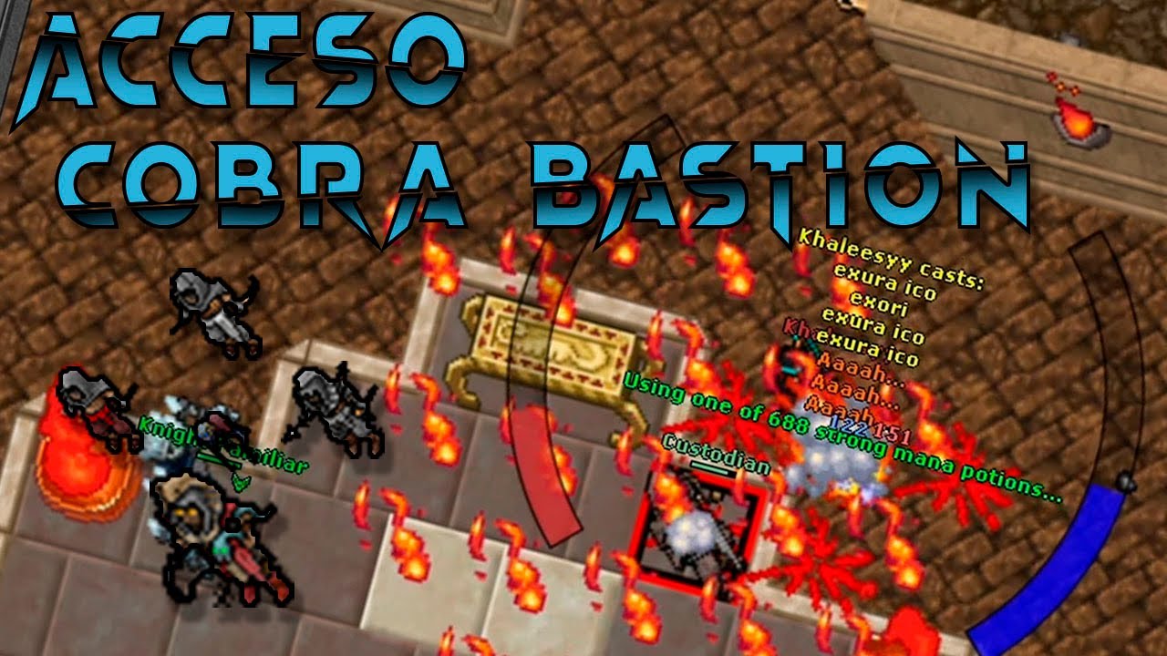 Tibia | Access: Cobra Bastion (Scarlett Etzel) | EK 250 SOLO