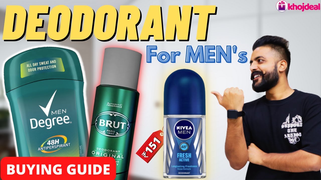 Best Deodorant for Men In 2022 - Review ✅ Top 5 Long Lasting Body Deo for Men ✅