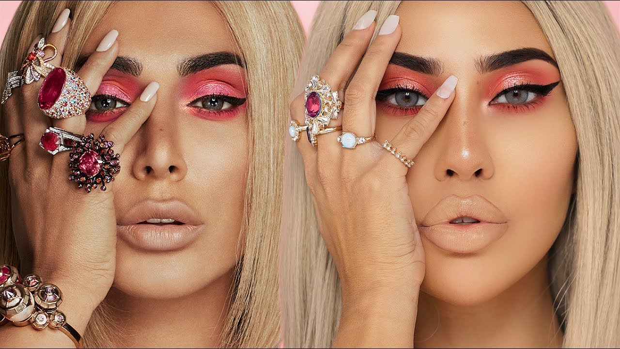 HUDA BEAUTY PRECIOUS STONES (RUBY) OBSESSIONS PALETTE | BrittanyBearMakeup