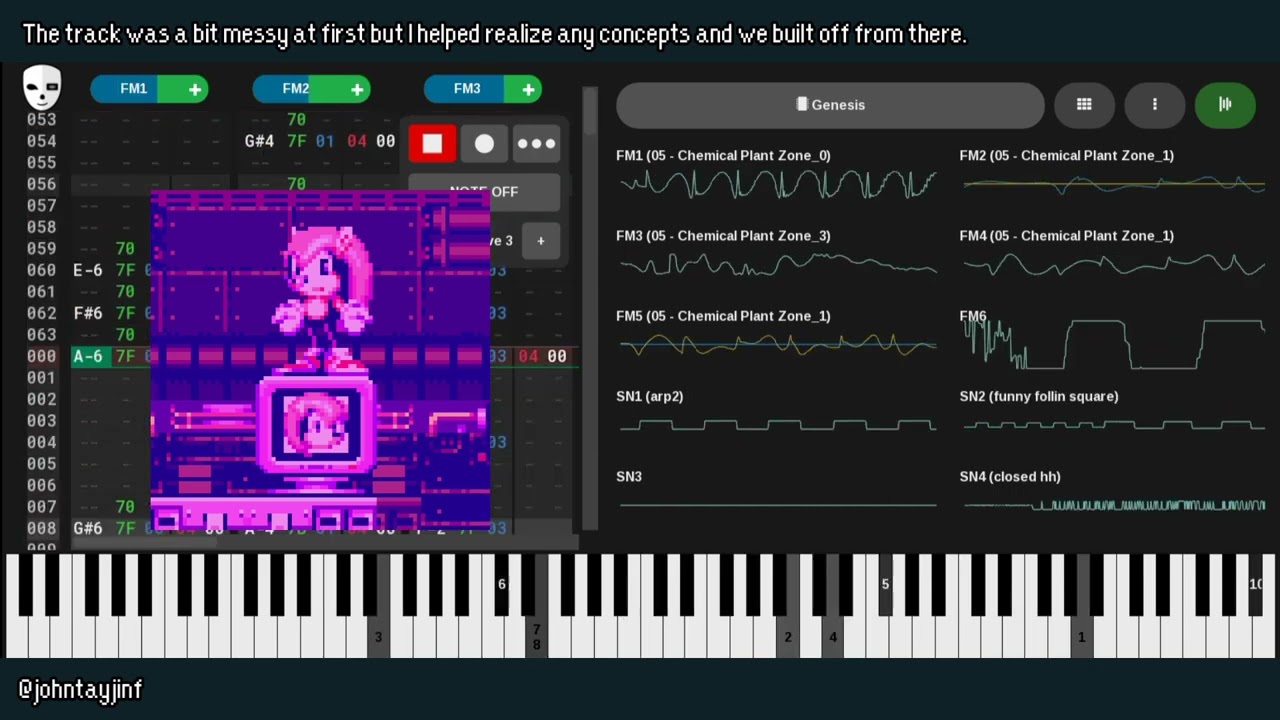 John Tay × Uhrwerk Klockwerx: Chemical Plant Zone Act 2 (YM2612 + SN76489 Arrangement)