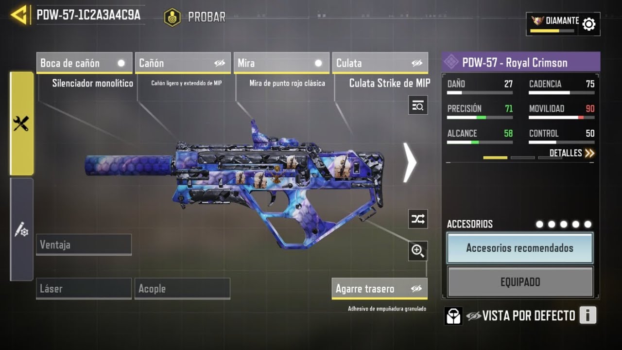 CODM | LA PDW-57 ESTA ROTISIMA 🔥