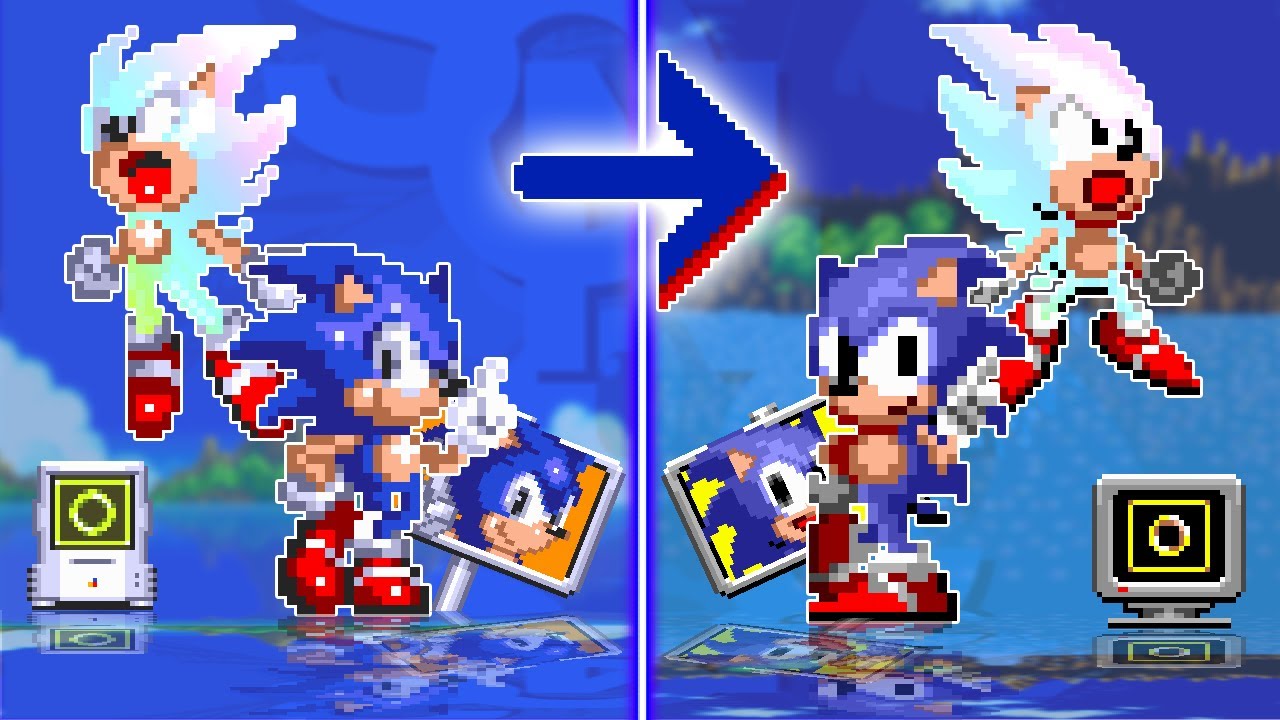 Sonic 3 A.I.R But With Sonic 1 Sprites
