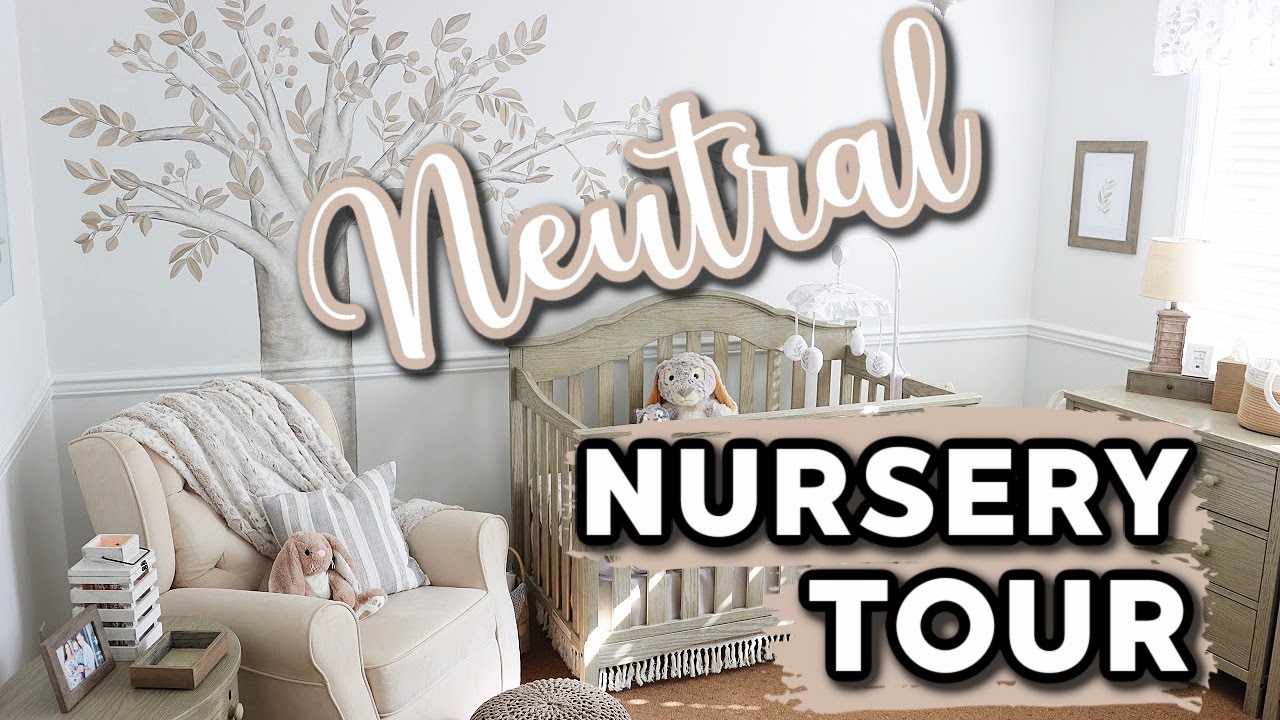 GENDER NEUTRAL NURSERY TOUR! || NURSERY DECORATING IDEAS & TIPS!