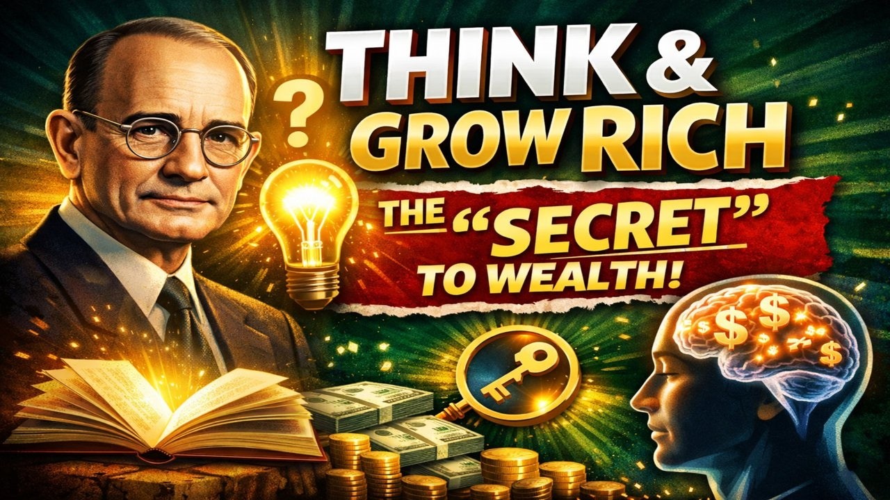 Think and Grow Rich (Animated Summary): The “Secret” That Rewires Your Brain for Money