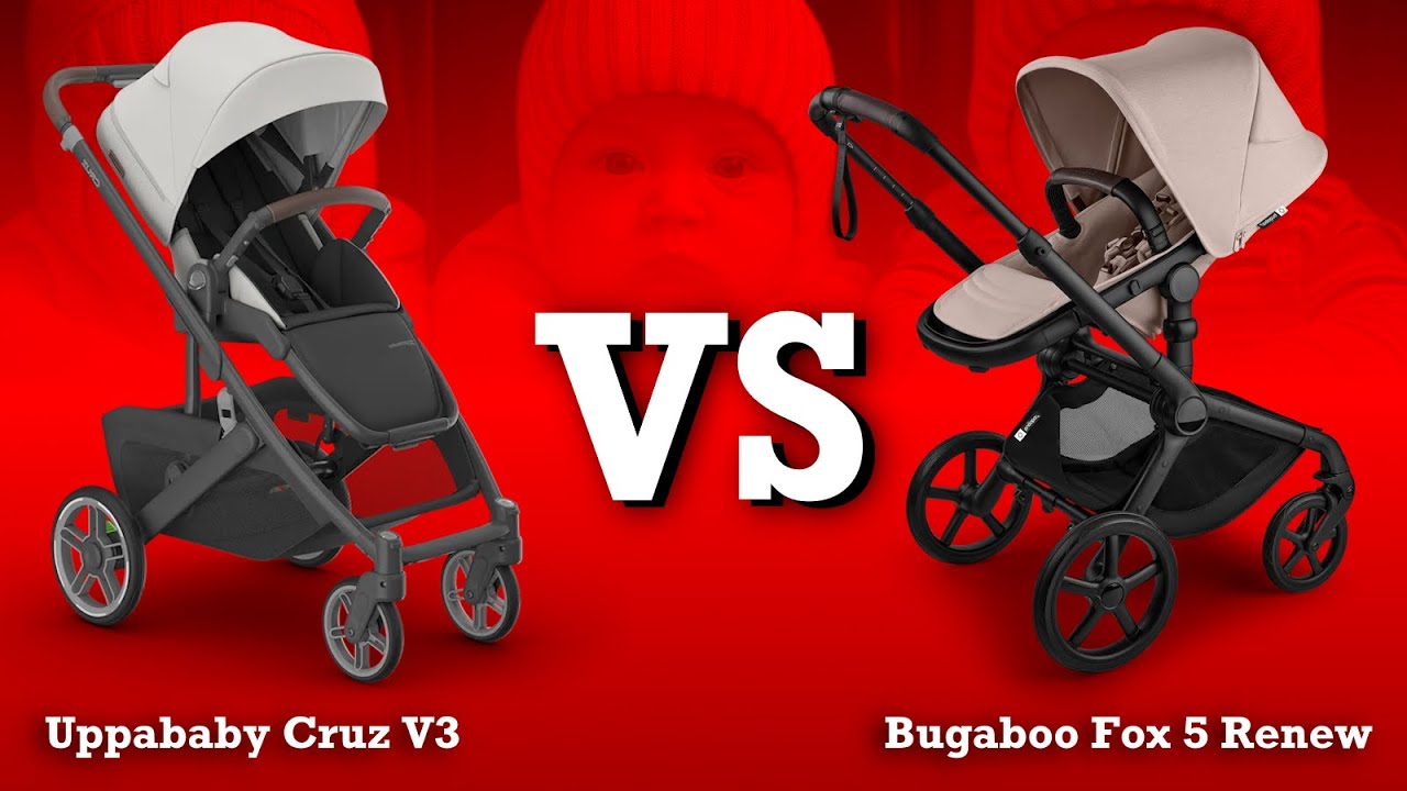 Uppababy Cruz V3 VS Bugaboo Fox 5 Renew: Mechanics, Comfort, Use