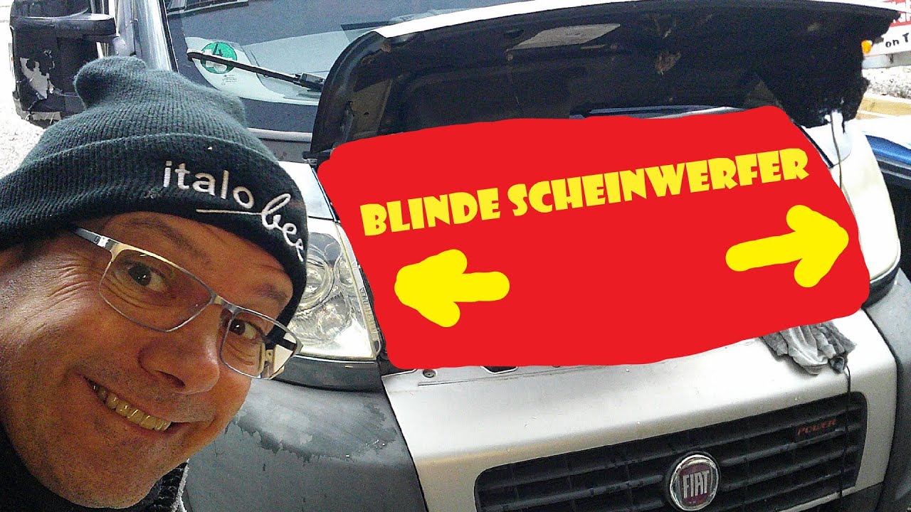 Blinde Scheinwerfer in 5 Minuten FAST  wie NEU @FrüchtlHarry 