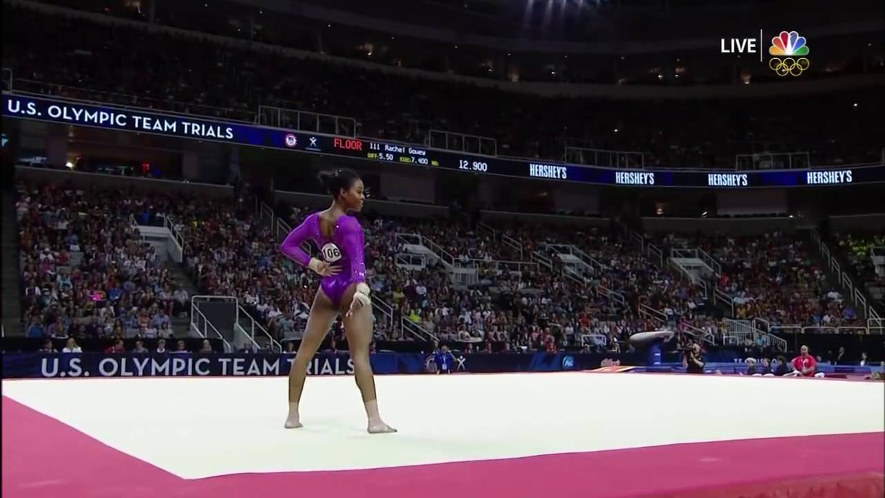 Gabby Douglas Floor Exercise 2016 Olympic Trials 2016 Day 1