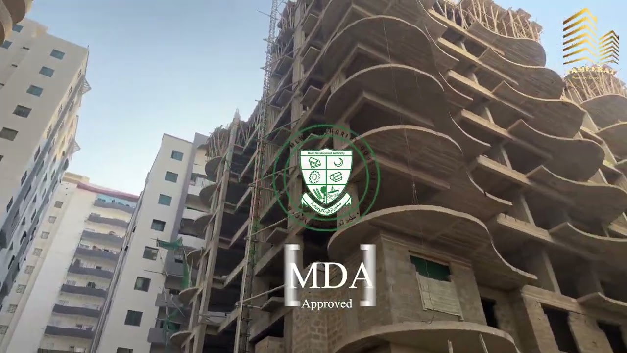 Daniyal Residency! A project near to completion by Mehran Builders.