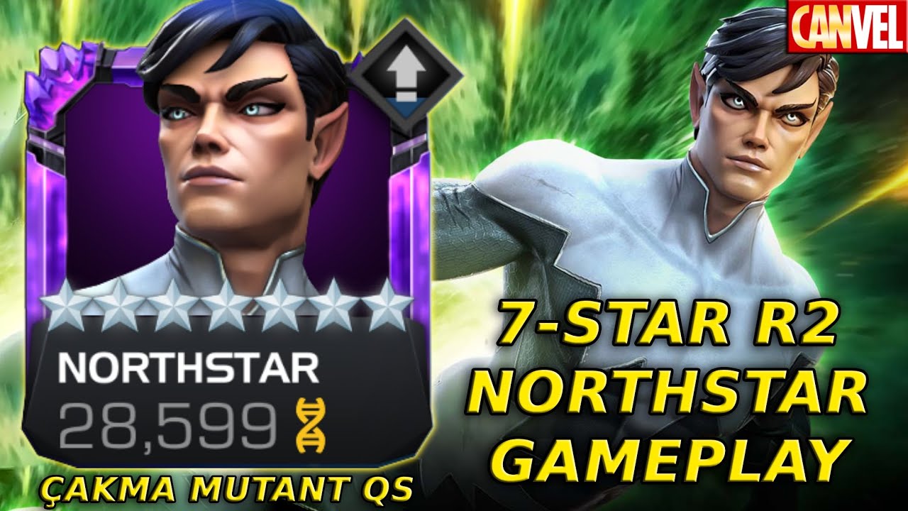 7-STAR R2 NORTHSTAR (KUZEY YILDIZI) GAMEPLAY | SALDIRIDA ORTA HALLİ UZUN DÖVÜŞTE ETKİLİ Mİ ?? - MCOC