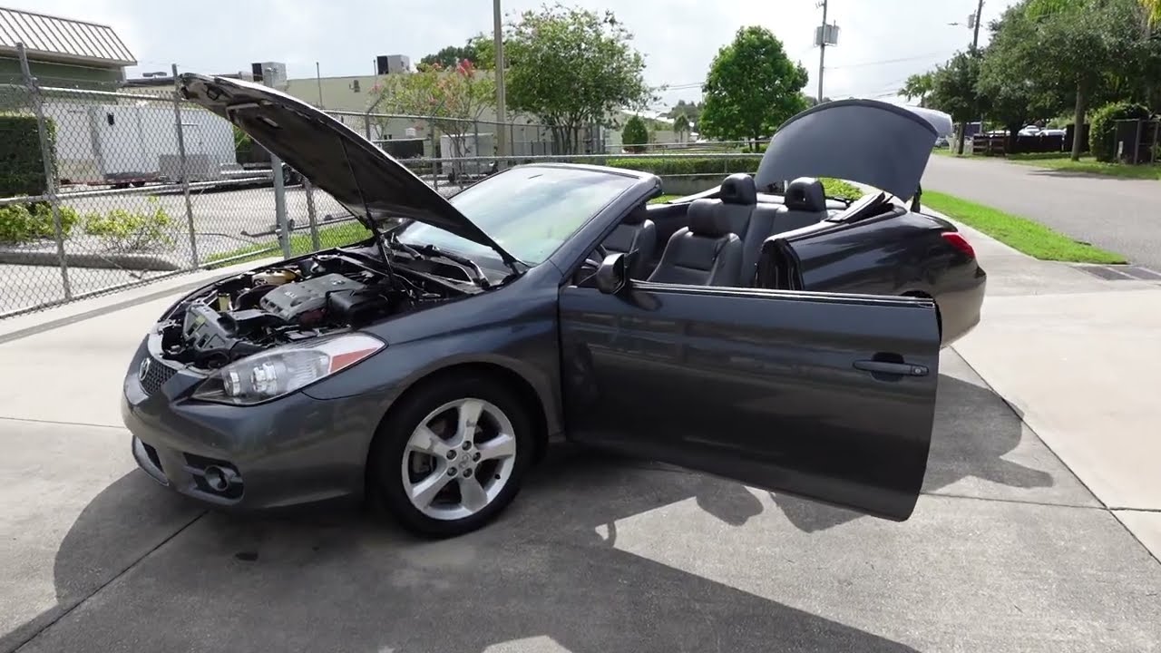 ПРОДАН 2007 Toyota Solara SLE V6 Convertible VVT-I Meticulous Motors Inc., Флорида, на продажу