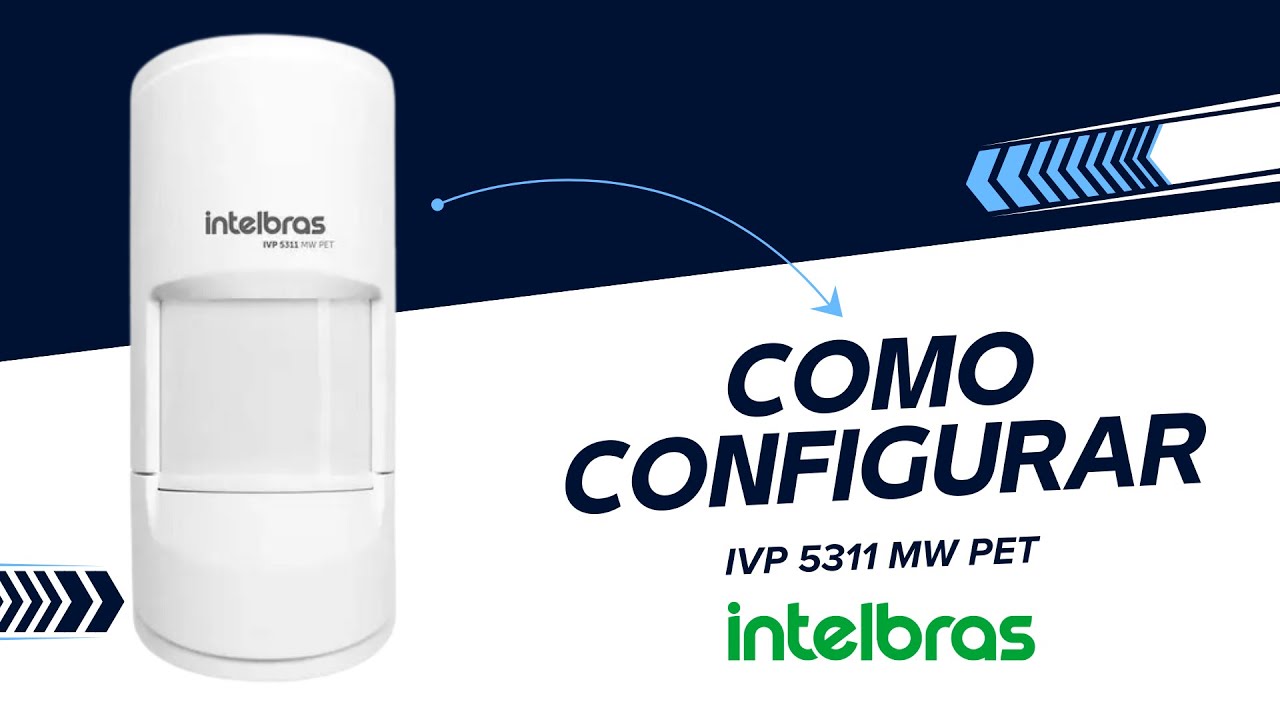 Como CONFIGURAR sensor de presença IVP 5311MW PET IBTELBRAS