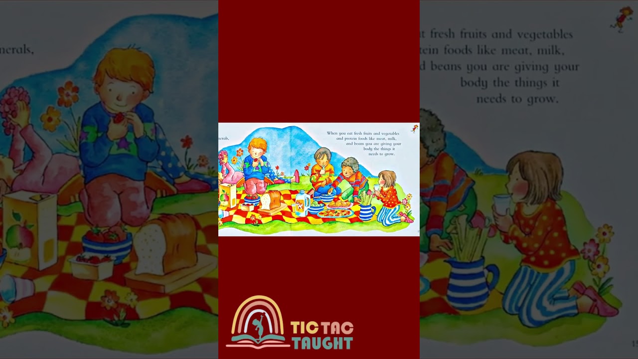 MY AMAZING BODY by Pat Thomas #shorts #fyp #tictactaught #kids #storytime