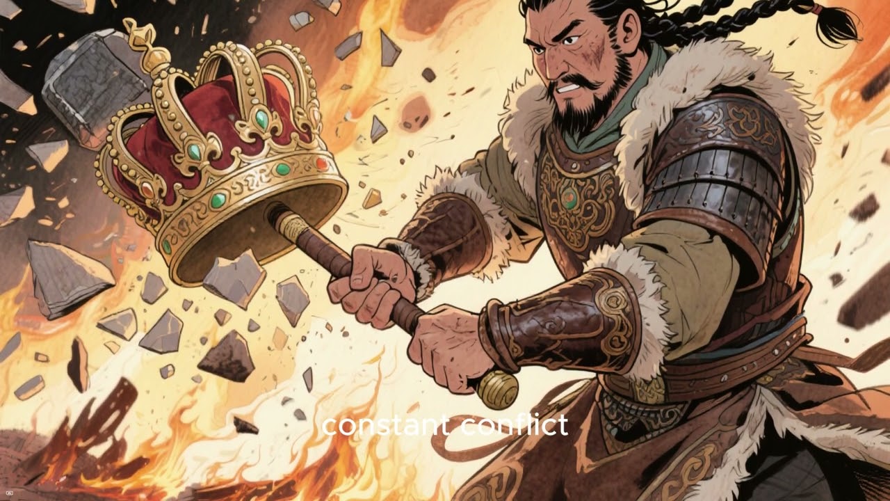 Proclamation of Genghis Khan 1206 – formation of ..  The Rise of the Mongol Empire p08