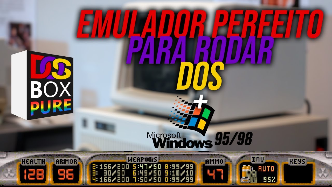 DOSBox Pure Unleashed é INSANO! Roda Windows 95/98 e jogos antigos até em PC fraco!