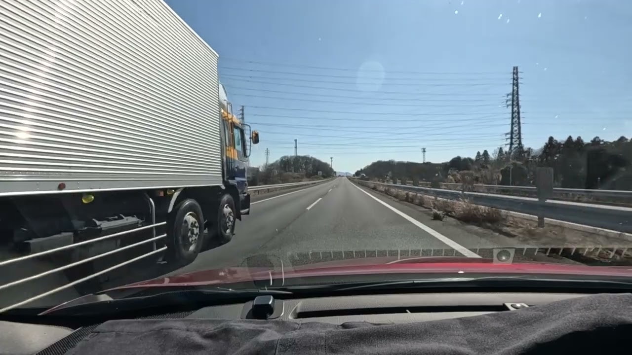 E50北関東自動車道 -05（壬生PA～笠間PA）