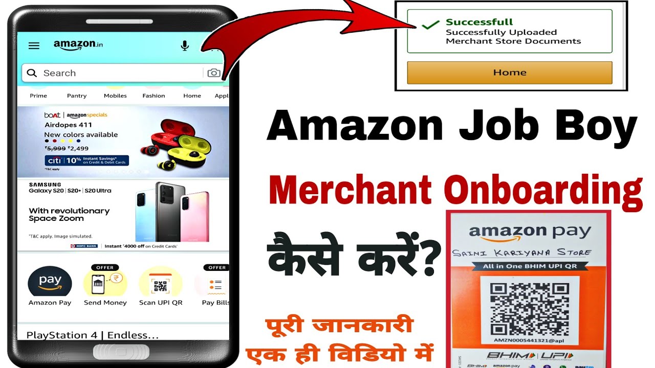 How to create Amazon Pay Merchant Account