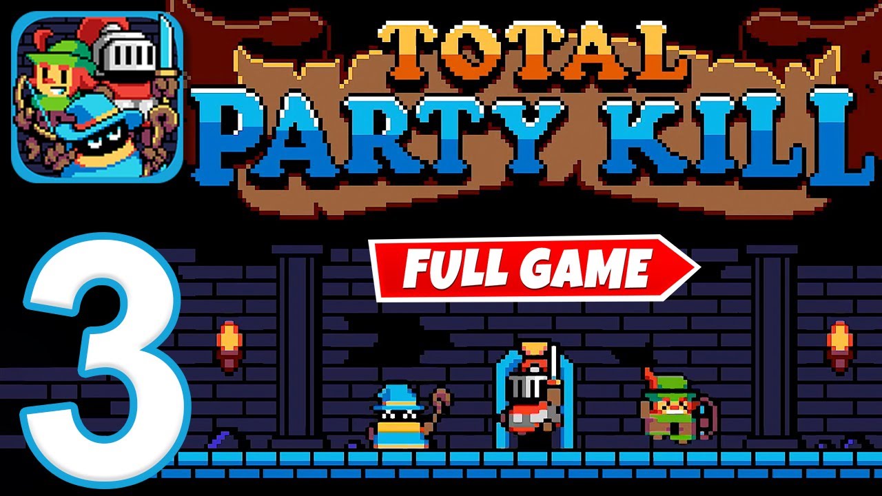 Total Party Kill - Gameplay Walkthrough Part 3 - All Levels (iOS, Android)